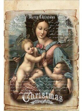 Religious Christmas Garden Flag Holiday Party Banner Angel Baby Winter Decor